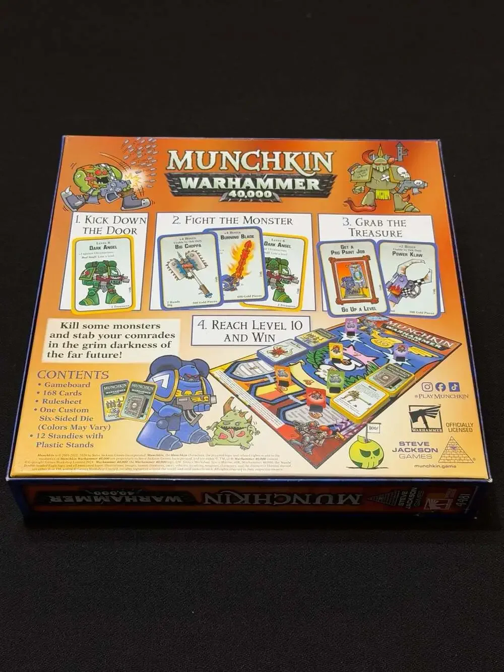 Munchkin Warhammer 40000 Board Game Plus 2 Expansions